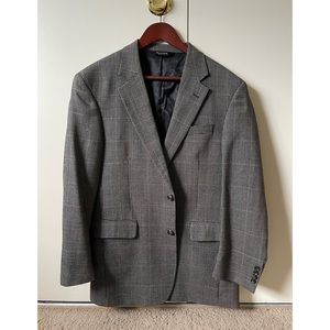Jos. A. Bank houndstooth silk sport coat